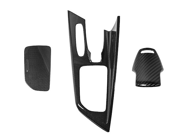 2020+ CHEVROLET CORVETTE C8 |CARBON FIBER CENTER CONSOLE W/ SWITCH TRIM FULL COVER
