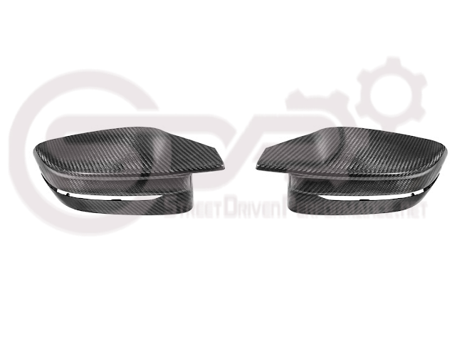 2021-UP BMW G87 M2 G80 M3 G82 M4 | FACTORY STYLE DRY CARBON FIBER MIRROR CAP REPLACEMENT PAIR