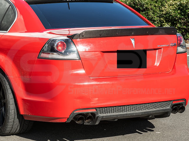 2008-2009 PONTIAC G8 | CARBON FIBER REAR TRUNK LID WICKERBILL SPOILER WING