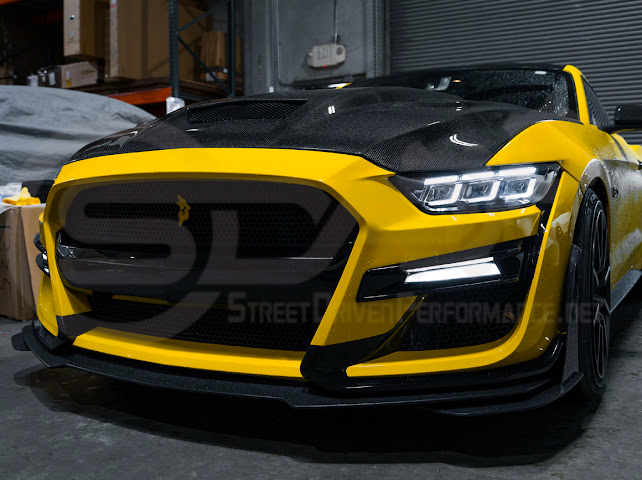 2015-2017 Ford Mustang S550 | S650 Style LED DRL Sequential Signal Projector Headlights Pair
