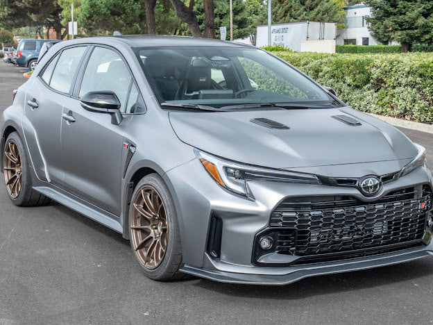 2023-UP TOYOTA GR COROLLA |GR STYLE FRONT LIP SPLITTER GROUND EFFECTS