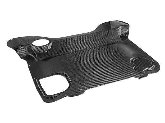 2020+ CHEVROLET CORVETTE C8 HTC | FACTORY STYLE CARBON FIBER ENGINE BAY PANEL COVER REPLACEMENT