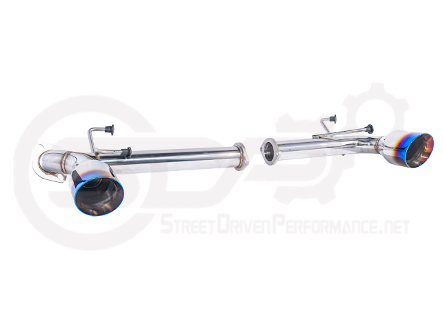 2013-2021 SCION FRS, SUBARU BRZ, TOYOTA 86 | MUFFLER DELETE AXLE BACK DUAL EXHAUST (CHROME TIPS OR BURNT BLUE TIPS)