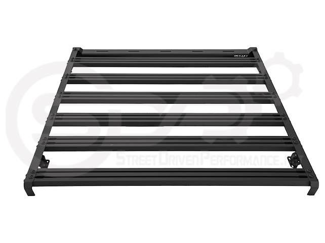 2016-2023 Toyota Tacoma | Extreme Off-Road Version 2 Carbon Steel Black Top Roof Rack Cargo Luggage Carrier