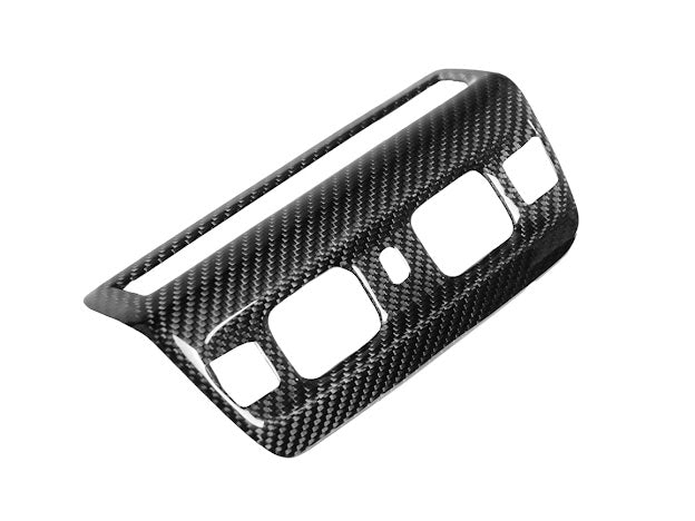 2020+ CHEVROLET CORVETTE C8 CARBON FIBER ROOF READING LIGHT CONTROL PANEL TRIM COVER