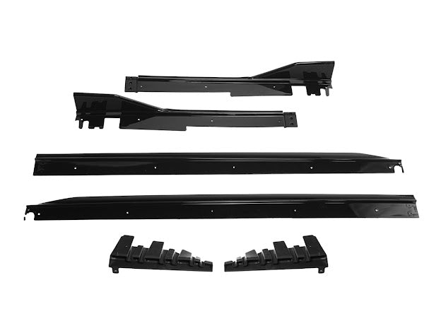 2022-UP HONDA CIVIC | SDP PERFORMANCE STYLE FRONT BUMPER LIP SPLITTER GROUND EFFECTS