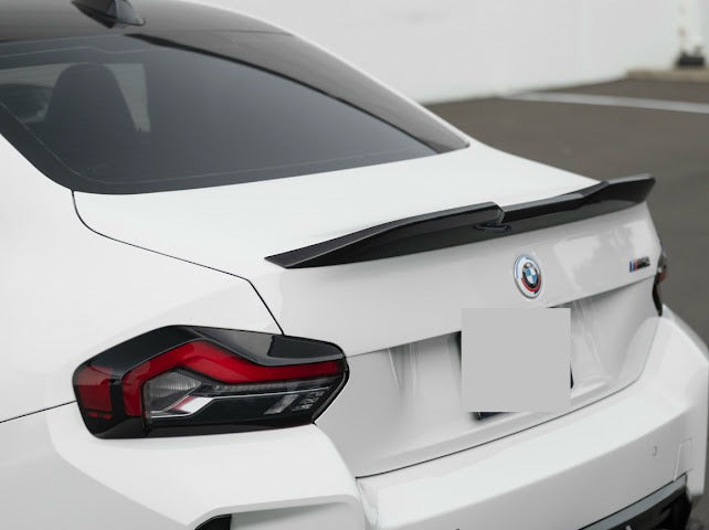 2023-Up BMW G87 M2 | M-Performance Style Carbon Fiber Rear Trunk Spoiler Wing