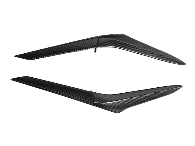 2023+ CORVETTE C8 E-RAY / Z06 | CARBON FIBER SIDE FENDER VENT DOOR TRIM REPLACEMENT PAIR