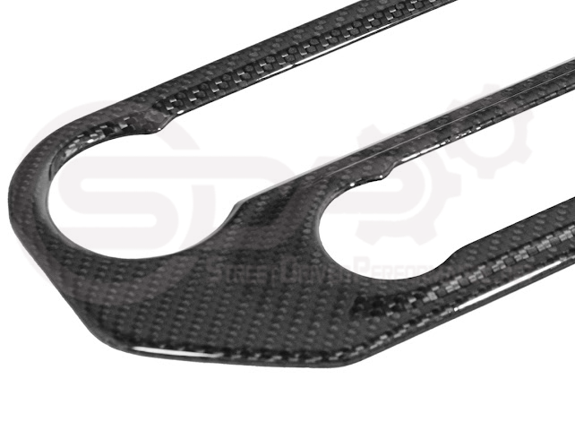 2021-UP FORD BRONCO CARBON FIBER CENTER CONSOLE AC CONTROL PANEL COVER TRIM