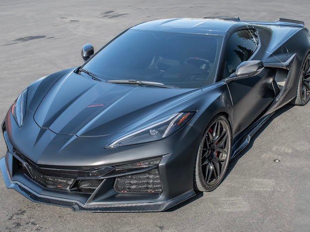 2020+ CHEVROLET CORVETTE C8 Z06 | FRONT RADIATOR MESH GRILLE INSERT GUARD SET