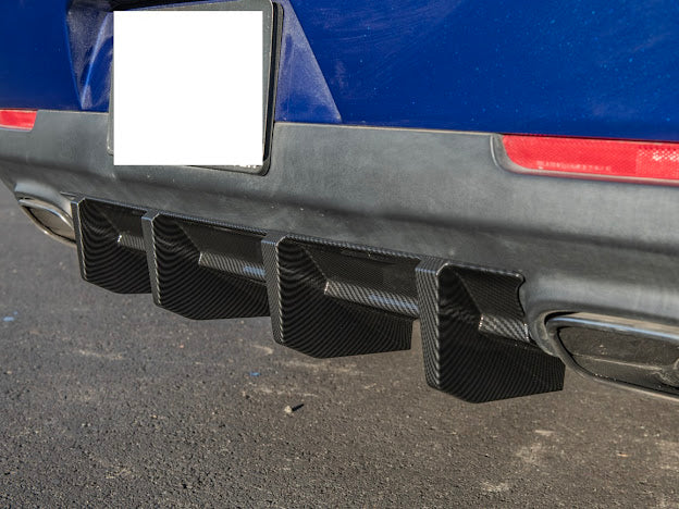 2015-UP DODGE CHALLENGER SRT *ADD-ON* REAR DIFFUSER