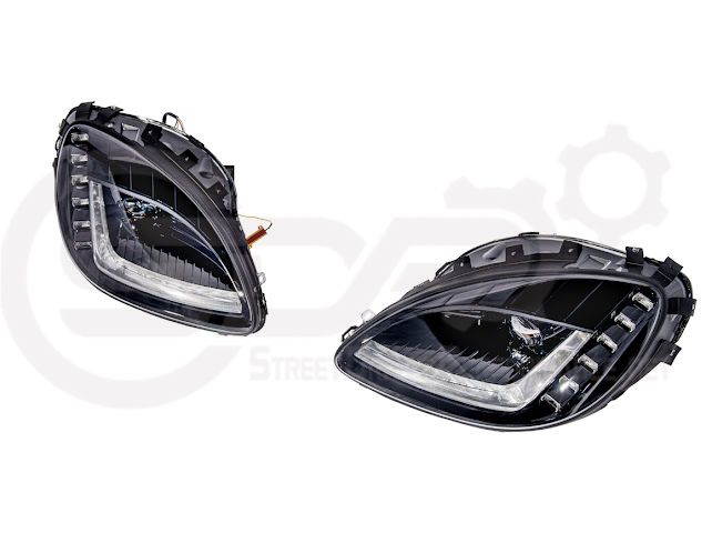 2005-2013 CHEVROLET CORVETTE C6 | C7 STYLE PROJECTOR LED SEQUENTIAL SIGNAL TURN HEADLIGHTS (PAIR)