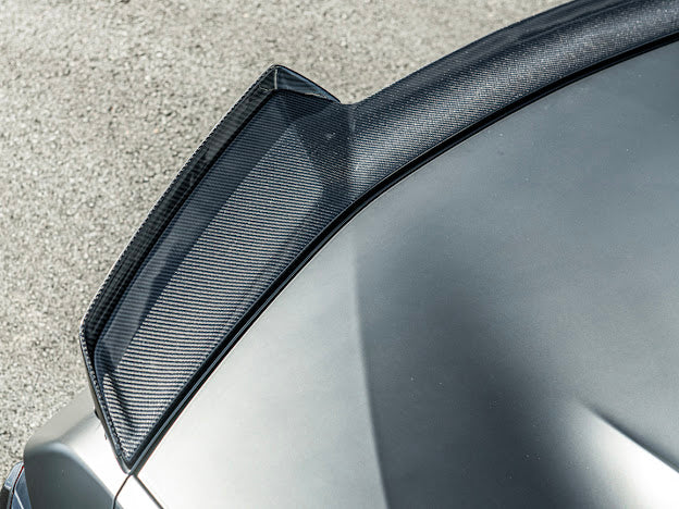 2023-Up CORVETTE C8 Z06 / E-RAY | CARBON FIBER REAR SPOILER WICKER BILL EXTENSION