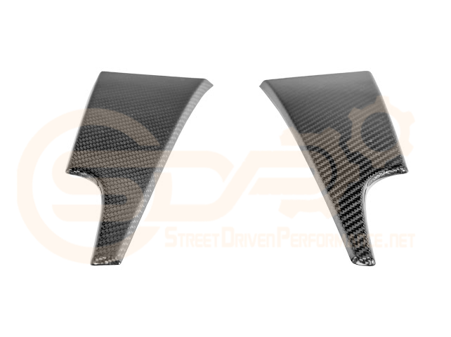 2015-2023 FORD MUSTANG S550 | CARBON FIBER  DASHBOARD LOWER TRIM COVER PAIR