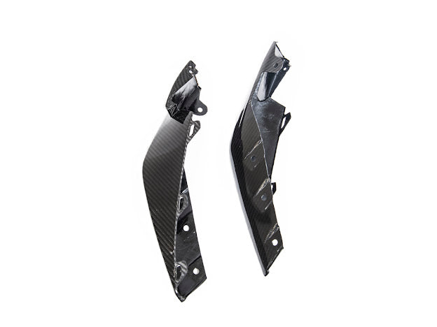 2021-UP BMW G82 / G83 M4 | M-PERFORMANCE STYLE CARBON FIBER FRONT SIDE LIP SPLITTER GROUND EFFECTS