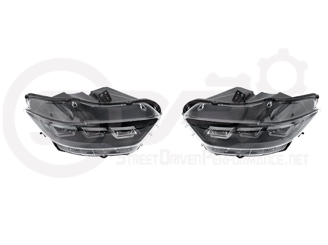 2015-2017 Ford Mustang S550 | S650 Style LED DRL Sequential Signal Projector Headlights Pair