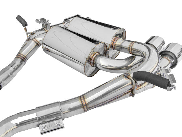 2014-2019 BMW F80 M3 & F82 / F83 M4 | MUFFLER AXLE BACK WITH RESONATED MID PIPE CAT BACK EXHAUST