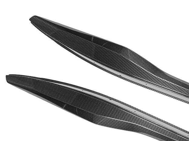 2020-UP CHEVROLET CORVETTE C8 Z06 |CARBON FIBER SIDE SKIRTS ROCKER PANELS GROUND EFFECTS