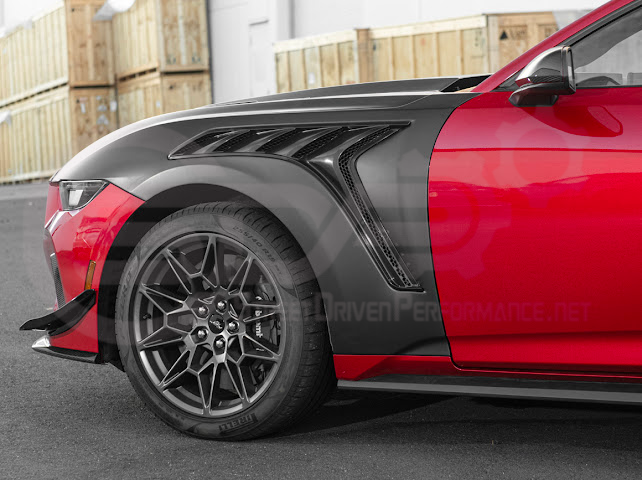 2024-UP FORD MUSTANG S650 | GTD STYLE FRONT SIDE VENTED FENDERS