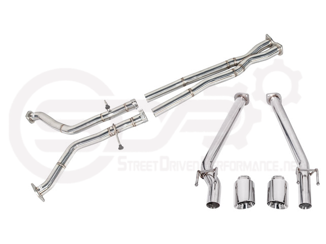 2005-2006 PONTIAC GTO | T-304 STRAIGHT-THROUGH CAT-BACK EXHAUST W/ 4" TIPS