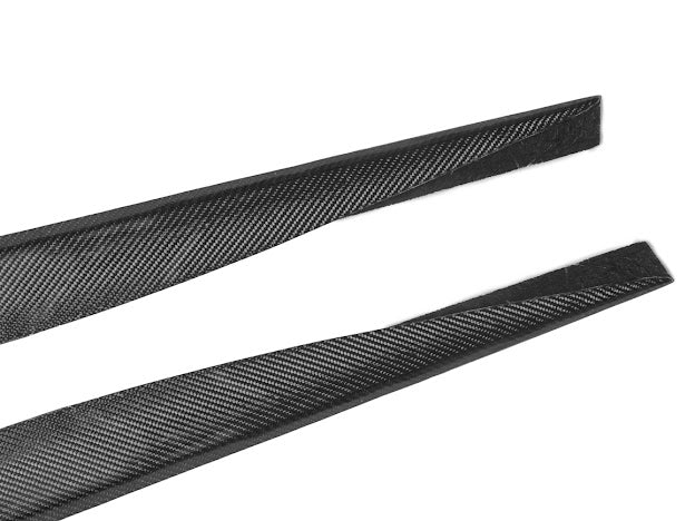 *BLEMISHED-DISCOUNTED* 2020+ C8 Corvette - CARBON FIBER "5VM Style" Side Skirt / Rocker Panel Ground Effects