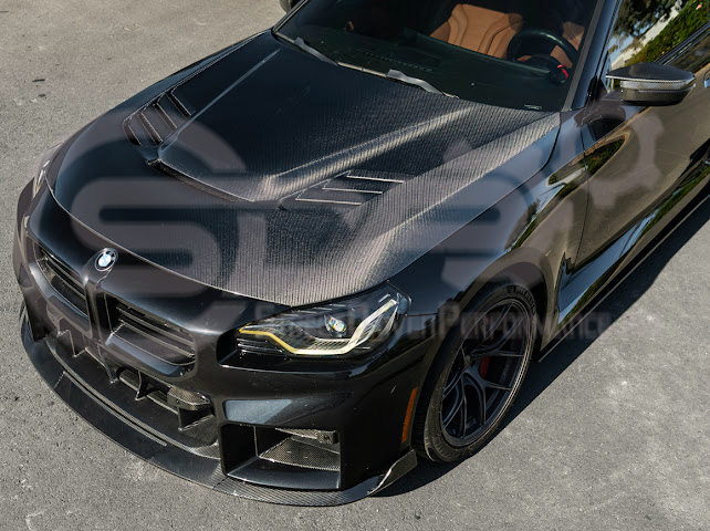 2021-UP BMW G87 M2 G80 M3 G82 M4 | FACTORY STYLE DRY CARBON FIBER MIRROR CAP REPLACEMENT PAIR