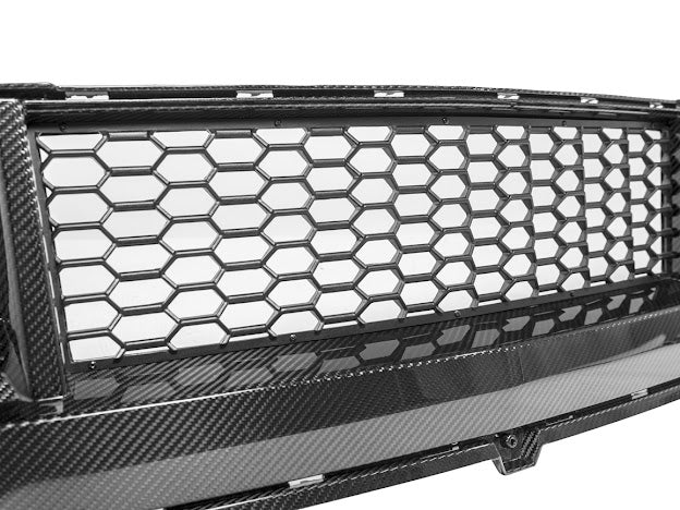 2024-UP MUSTANG S650 | CARBON FIBER FRONT UPPER GRILLE W/ GT MESH REPLACEMENT