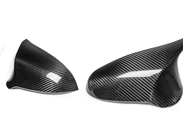 2015-2020 BMW F80 M3 & F82 / F83 M4 | CLUB SPORT STYLE CARBON FIBER MIRROR CAP COVERS (PAIR)