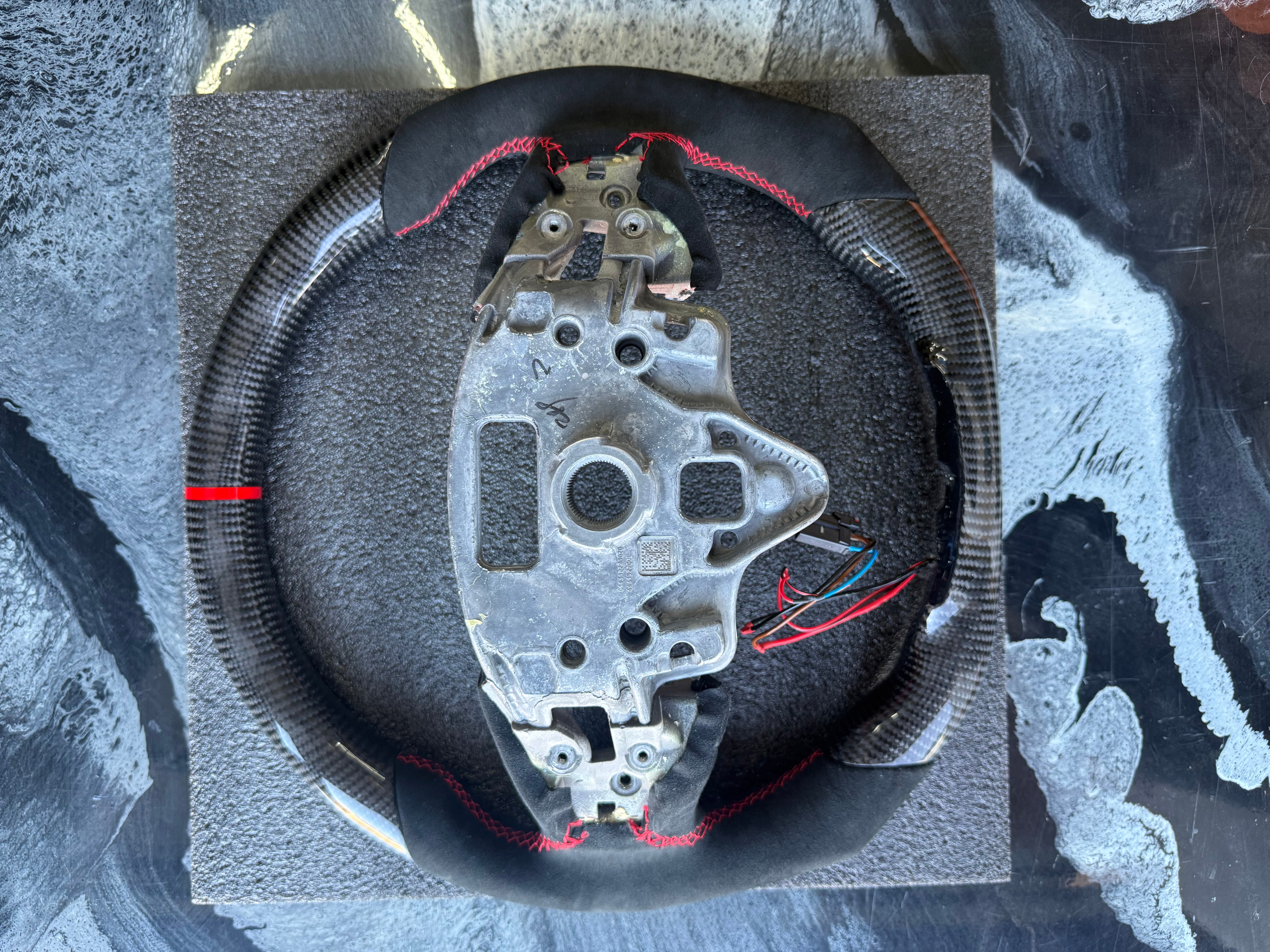 2020 - 2024+ Cadillac CT4-V Blackwing / CT5-V Blackwing - Heated Carbon Fiber Steering Wheel