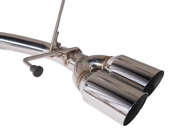 2022-UP SUBARU WRX | AXLE BACK MUFFLER DELETE DOUBLE WALL 4" QUAD TIPS EXHAUST (CHROME OR BURNT BLUE TIPS)