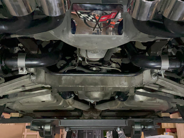 1997-2004 CORVETTE C5 MUFFLER AXLE BACK QUAD TIPS EXHAUST