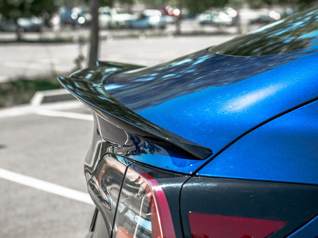 2017-UP TESLA MODEL 3 REAR TRUNK LID SPOILER WING
