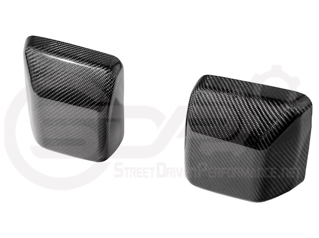 2018-UP JEEP WRANGLER GLADIATOR CARBON FIBER MIRROR CAP COVERS PAIR