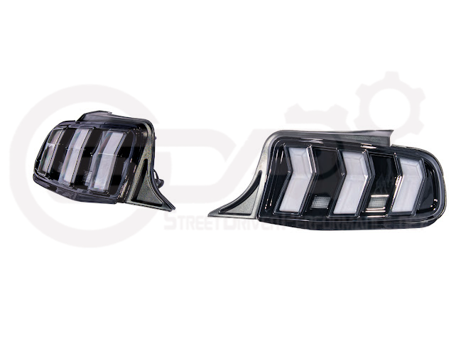 2010-2014 FORD MUSTANG | S650 EURO STYLE SEQUENTIAL SIGNAL LED REAR TAILLIGHTS PAIR
