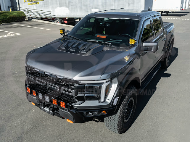 2021-UP FORD F-150 RAPTOR CARBON FIBER FRONT HOOD