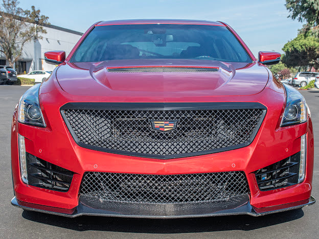 2016-2019 CTS-V3  | FRONT LIP SPLITTER GROUND EFFECTS AND WHEEL ARCHES - CARBON FIBER