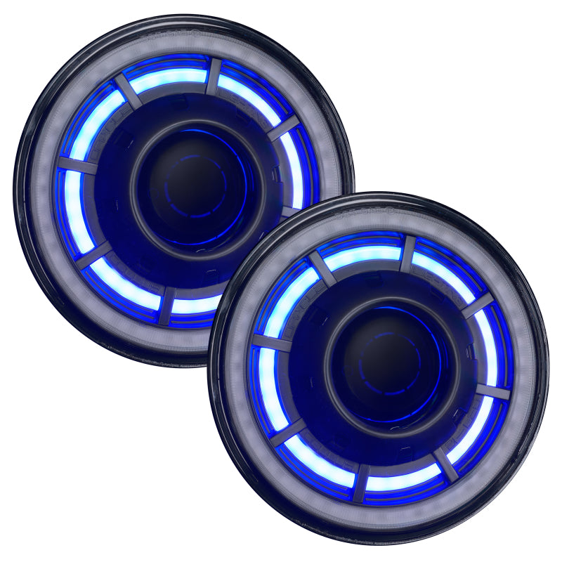 Oracle Oculus 7in ColorSHIFT Bi-LED Projector Headlights for Jeep Wrangler JK