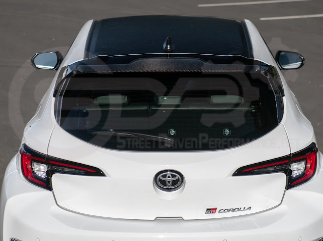 2019-UP TOYOTA GR COROLLA | CIRCUIT EDITION PACKAGE REAR ROOF WING SPOILER