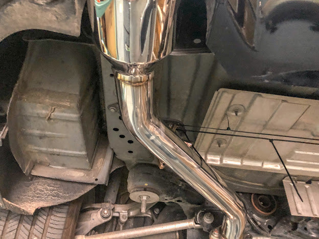 2014-PRESENT INFINITI Q50 MUFFLER DELETE AXLE BACK DUAL TIPS EXHAUST