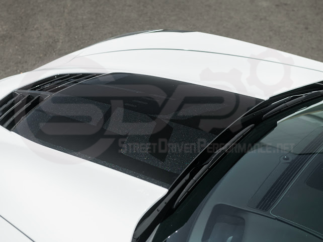 2014-2019 CORVETTE C7 BASE | JAKE SKULL LOGO HOOD VINYL DECAL STRIPE