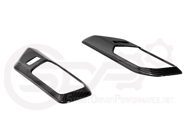 2021-UP FORD BRONCO CARBON FIBER FRONT DOOR HANDLE TRIM COVER
