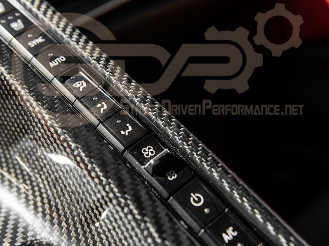 2020-Up Corvette C8 | CARBON FIBER Center Console Armrest Right Trim Panel Cover