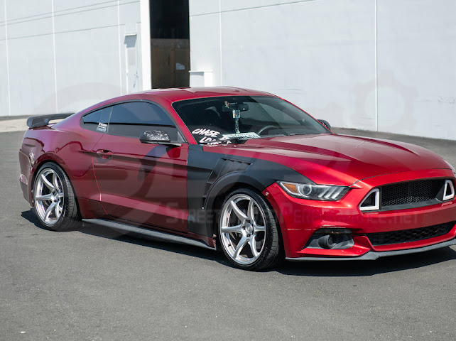 2015-2017 MUSTANG | GT500 KR STYLE FRONT VENTED FENDERS