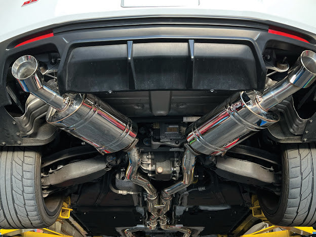 2016-PRESENT CHEVROLET CAMARO V8 COUPE DUAL TIPS CAT BACK EXHAUST