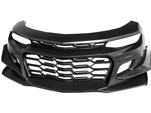 2016-2018 6th Gen Camaro - ZL1 1LE Replacement Front Bumper Cover Grille Lip Canard Pair For Camaro