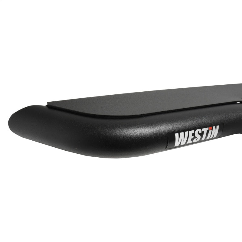 Westin 07-21 Toyota Tundra Double Cab Outlaw Nerf Step Bars - Textured Black