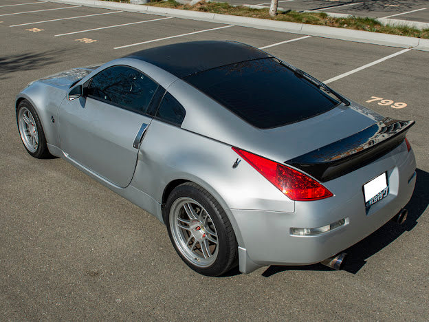 2003-2008 Nissan 350Z RB Style ABS Plastic Ducktail Rear Trunk Lid Wing Spoiler