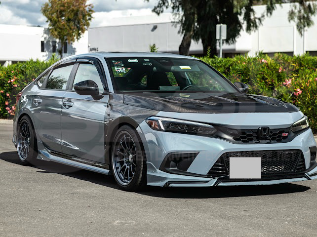 2022-UP HONDA CIVIC | JDM VARIS STYLE FRONT VENTED HOOD