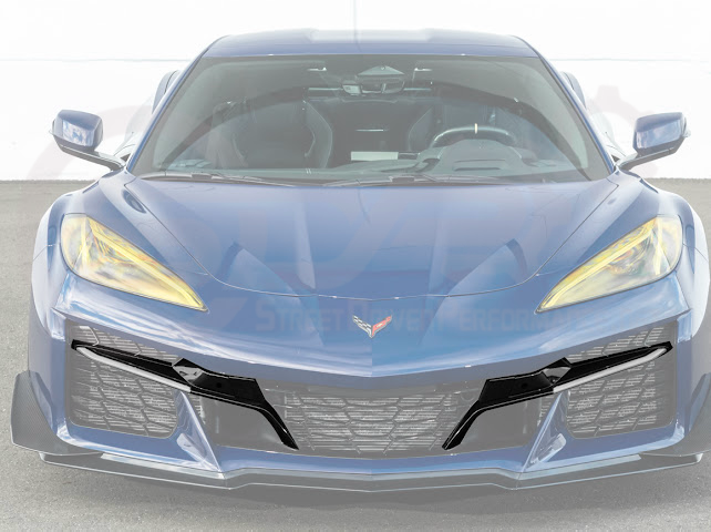 2023+ CHEVROLET CORVETTE C8 Z06 | SEQUENTIAL LED DRL LIGHT BAR BEZEL INSERT