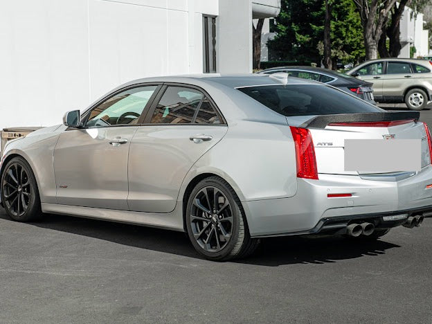 2016 - 2019 Cadillac ATS-V Sedan | Carbon Fiber SDP Style Rear Trunk Lid Spoiler Wing